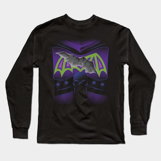 Vengeful Villain Long Sleeve T-Shirt by Gridcurrent